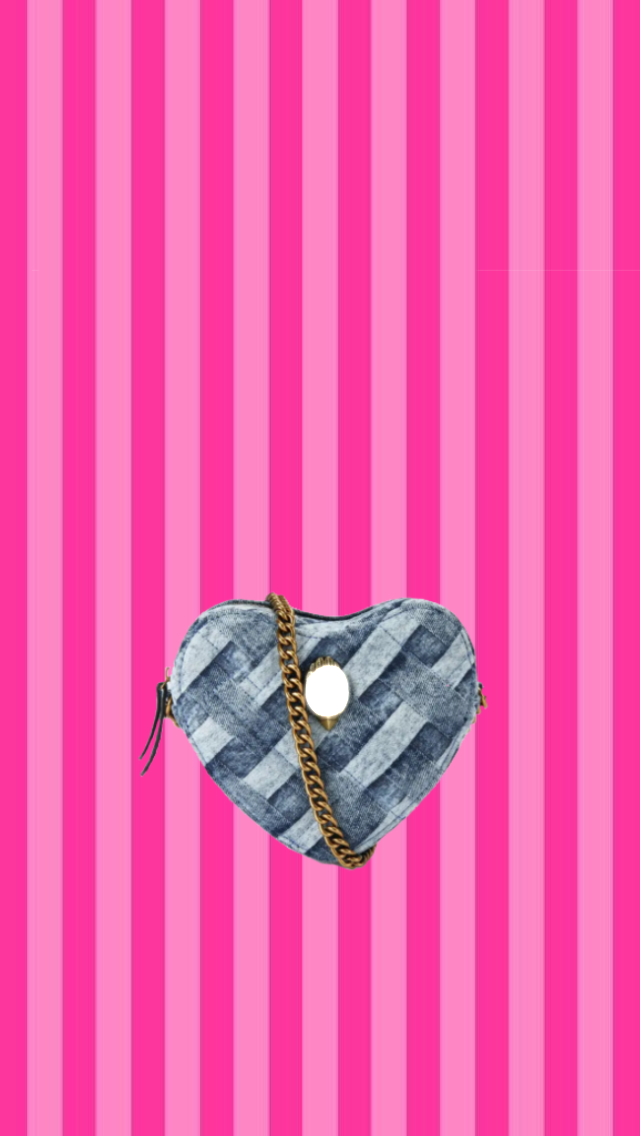 KG heart purse