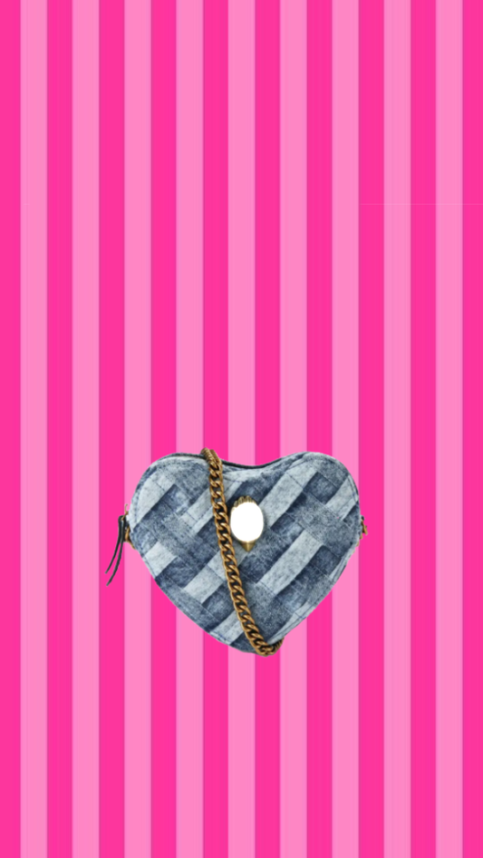 KG heart purse