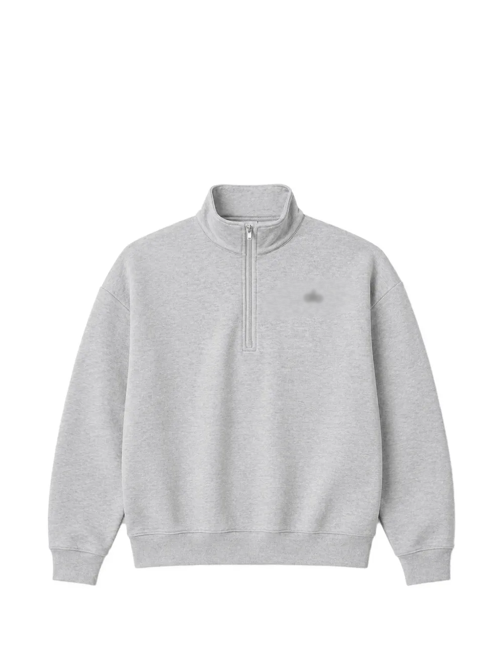 Loose Quarter Zip Sweatshirt